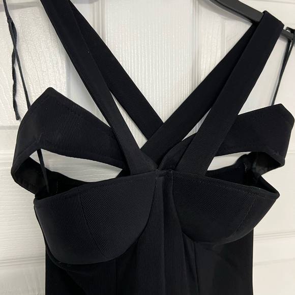 Moda International Dresses & Skirts - The Indecent Proposal Dress. Gorgeous Black Semi Formal Maxi Dress.